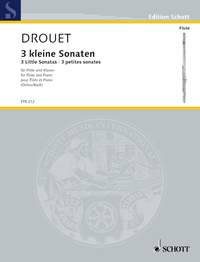Louis Drout: 3 Little Sonatas: Flute: Instrumental Album