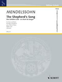 Felix Mendelssohn Bartholdy: The Shepherd's Song MWV R 24: Flute: Instrumental