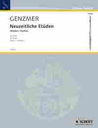 Harald Genzmer: Neuzeitliche Etudes 1: Flute