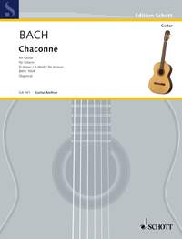 Johann Sebastian Bach: Chaconne D: Guitar
