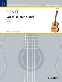 Manuel Ponce: Sonatia Meridional Git.: Guitar: Instrumental Work