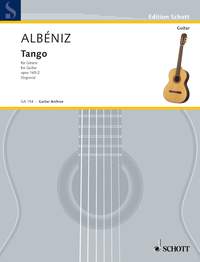 Isaac Albéniz: Tango Opus 165/2 Git.: Guitar: Instrumental Work
