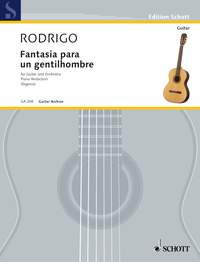 Joaqun Rodrigo: Fantasia Para Un Gentilhombre: Guitar: Vocal Score