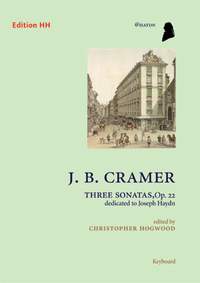 Johann Baptist Cramer: Three Sonatas Op 22: Electric Keyboard: Instrumental Work