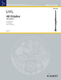 Alfred Uhl: 48 Etudes 2: Clarinet: Study