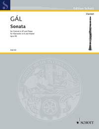 Hans Gal: Sonata op. 84: Clarinet