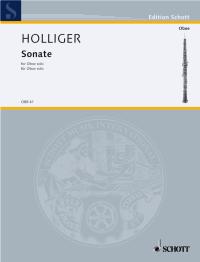 Heinz Holliger: Sonata: Oboe