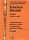 Francesco Barsanti: Sonate G: Treble Recorder: Score and Parts