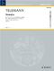 Georg Philipp Telemann: Sonate F: Recorder Ensemble: Score and Parts