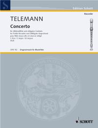 Georg Philipp Telemann: Concerto in C Major: Treble Recorder: Instrumental Work