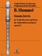 Bertold Hummel: Sonata brevis op. 87b: Treble Recorder: Score and Parts