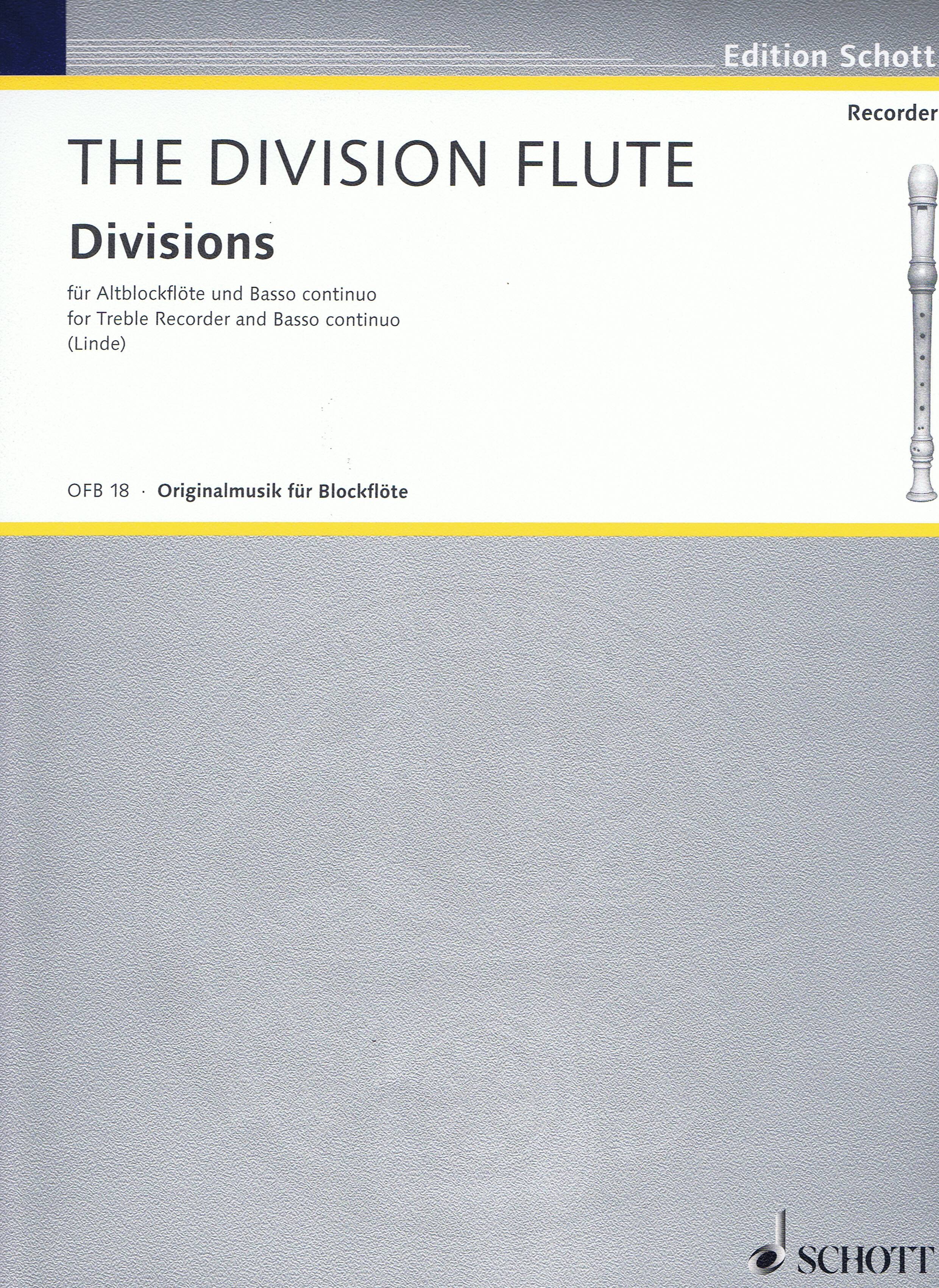 Division Flute: Treble Recorder: Score and Parts