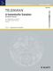 Georg Philipp Telemann: Six Canonic Sonatas for Two Treble Recorders: Recorder