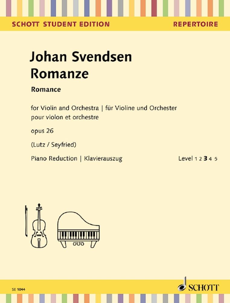 Johan Svendsen: Romanze Op. 26: Orchestra: Instrumental Work