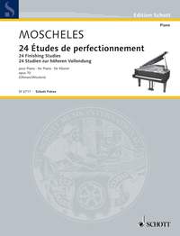 Ignaz Moscheles: 24 Finishing Studies op. 70: Piano: Instrumental Album