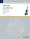 Franz Joseph Haydn: Concerto No. 2 G major Hob.VIIa:4: Violin: Instrumental Work