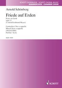 Arnold Schönberg: Friede Auf Erden Opus 13: SATB: Vocal Score