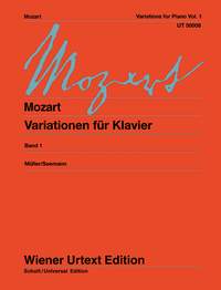Wolfgang Amadeus Mozart: Varations Vol. 1: Piano: Instrumental Album