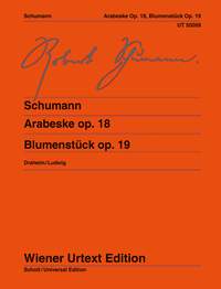 Robert Schumann: Arabeske Op.18  Blumenstck Op. 19 Miscellaneous: Piano: