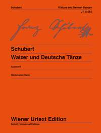 Franz Schubert: Waltzes And German Dances: Piano: Instrumental Album