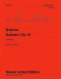 Johannes Brahms: Ballades Op. 10: Piano: Instrumental Work
