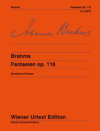 Johannes Brahms: Fantasies op. 116: Piano: Instrumental Work