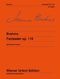 Johannes Brahms: Fantasies op. 116: Piano: Instrumental Work