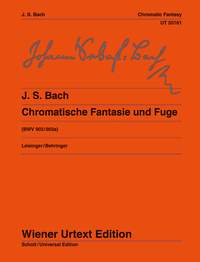 Johann Sebastian Bach: Chromatic Fantasy And Fugue BWV 903: Piano: Instrumental