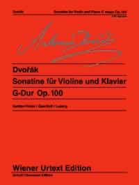 Antonn Dvo?k: Sonatine G Op. 100: Violin: Instrumental Work