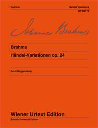 Johannes Brahms: Handel Variations Op. 24: Piano: Instrumental Album
