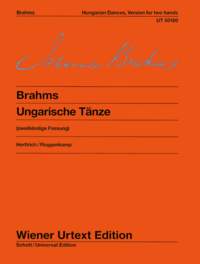 Johannes Brahms: Hungarian Dances - McCorkle Version For Two Hands: Piano: