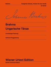 Johannes Brahms: Hungarian Dances: Piano Duet: Instrumental Album