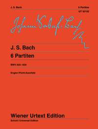 Johann Sebastian Bach: 6 Partitas Piano Exercises Part 1 BWV 825-830: Piano: