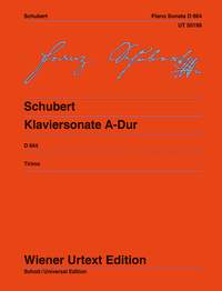 Franz Schubert: Piano Sonata In A Op.120 D 644: Piano: Instrumental Work