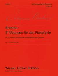 Johannes Brahms: 51 Exercises For The Piano: Piano: Instrumental Album