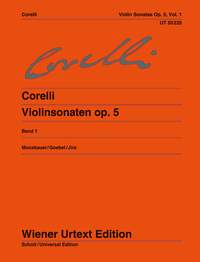 Arcangelo Corelli: Violinsonaten op. 5 Band 1: Violin: Instrumental Work