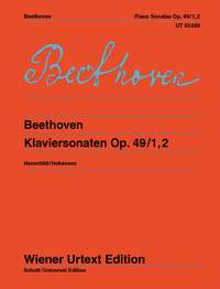 Ludwig van Beethoven: Piano Sonata - Op. 49: Piano: Instrumental Work