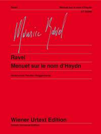 Maurice Ravel: Menuet Sur Le Nom D'Haydn: Piano: Instrumental Work