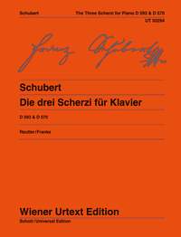 Franz Schubert: 3 Scherzi D 593: Piano: Instrumental Album