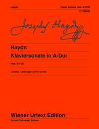 Franz Joseph Haydn: Sonata A major Hob. XVI: Piano: Instrumental Work