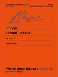 Frdric Chopin: Prelude Op. 28/15: Piano: Instrumental Work