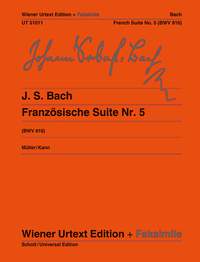 Johann Sebastian Bach: French Suite No.5 G BWV 816: Piano: Instrumental Album