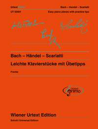 Johann Sebastian Bach Georg Friedrich H�ndel Alessandro Scarlatti: Leichte