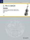 Bach, Carl Philipp Emanuel : Livres de partitions de musique