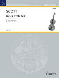 Cyril Scott: Two Preludes: Violin: Instrumental Work