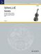 Jean-Baptiste Senaill: Sonate in D: Violin & Piano: Instrumental Work