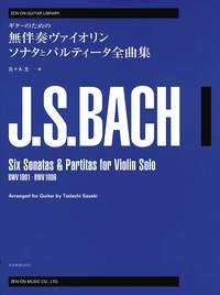 Johann Sebastian Bach: 6 Sonatas & Partitas BWV 1001-1006: Guitar: Score