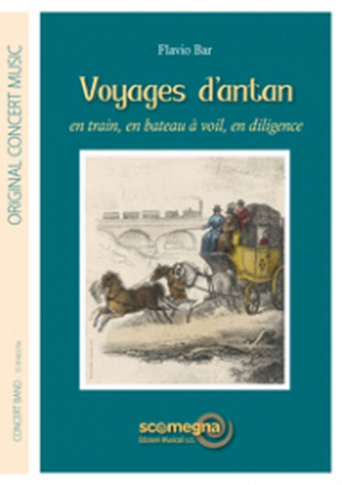 Flavio Bar: Voyages D'Antan: Concert Band: Score and Parts