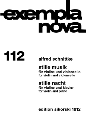 Alfred Schnittke: Stille Musik And Stille Nacht: Violin: Instrumental Work