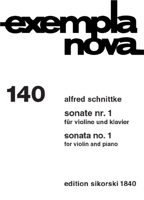 Alfred Schnittke: Sonate Nr. 1: Violin: Instrumental Work